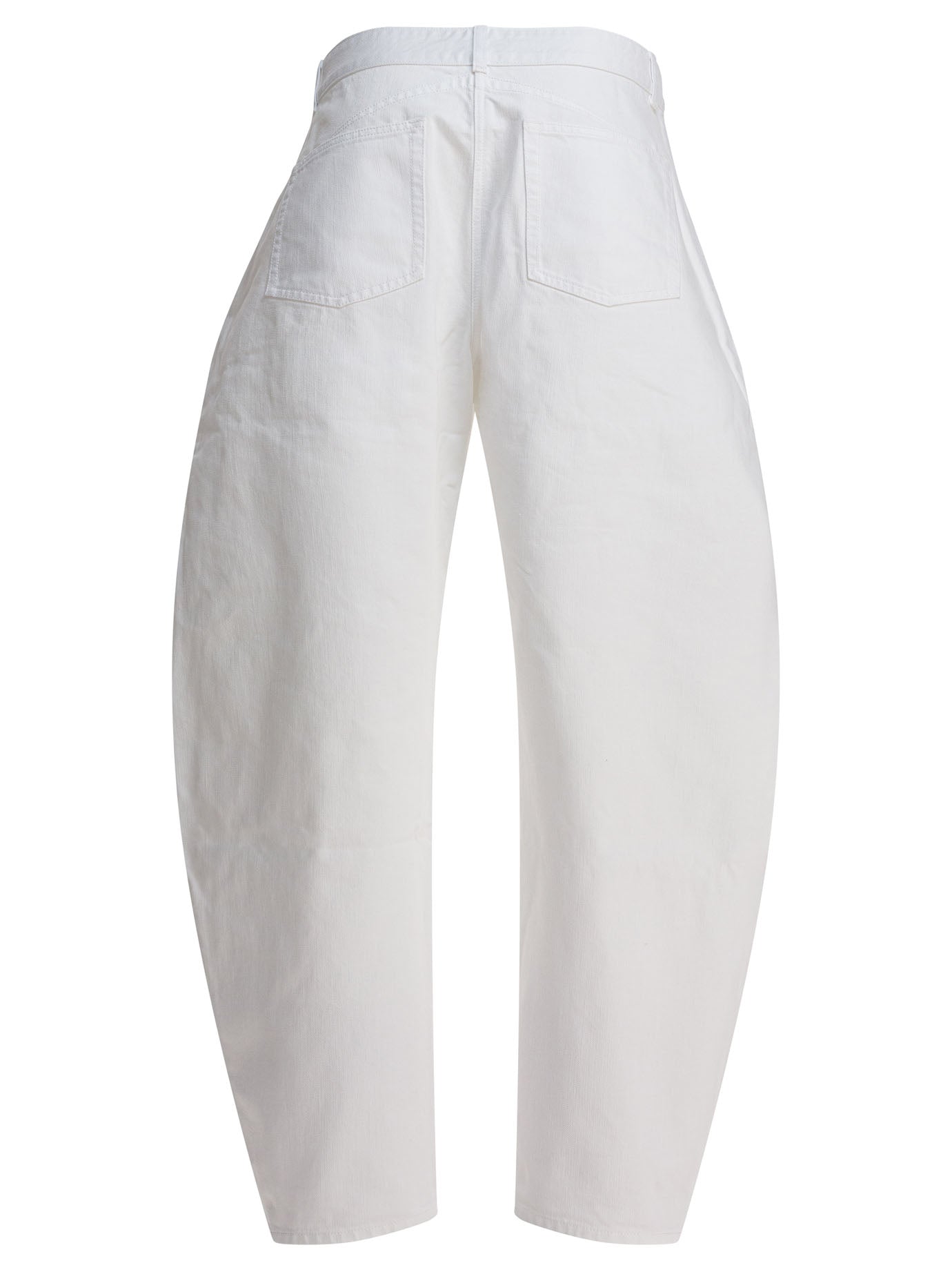 Alaïa Low Waist Rounded Jeans