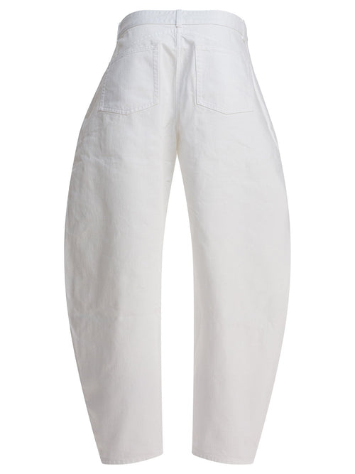 Alaïa Low Waist Rounded Jeans