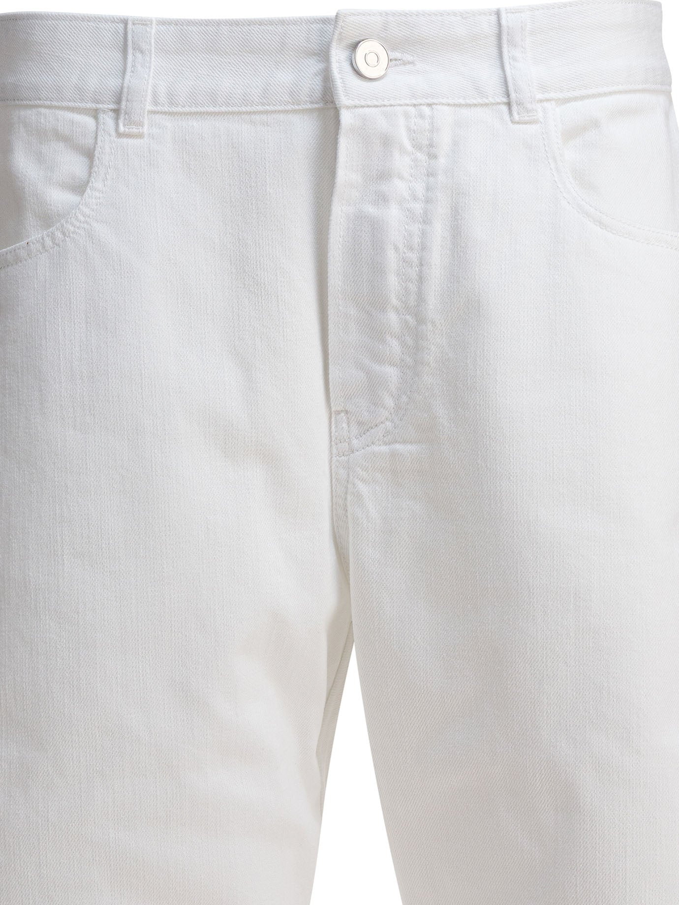 Alaïa Low Waist Rounded Jeans