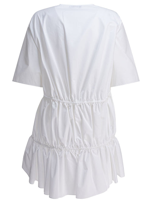Alaia Cotton Poplin Dress