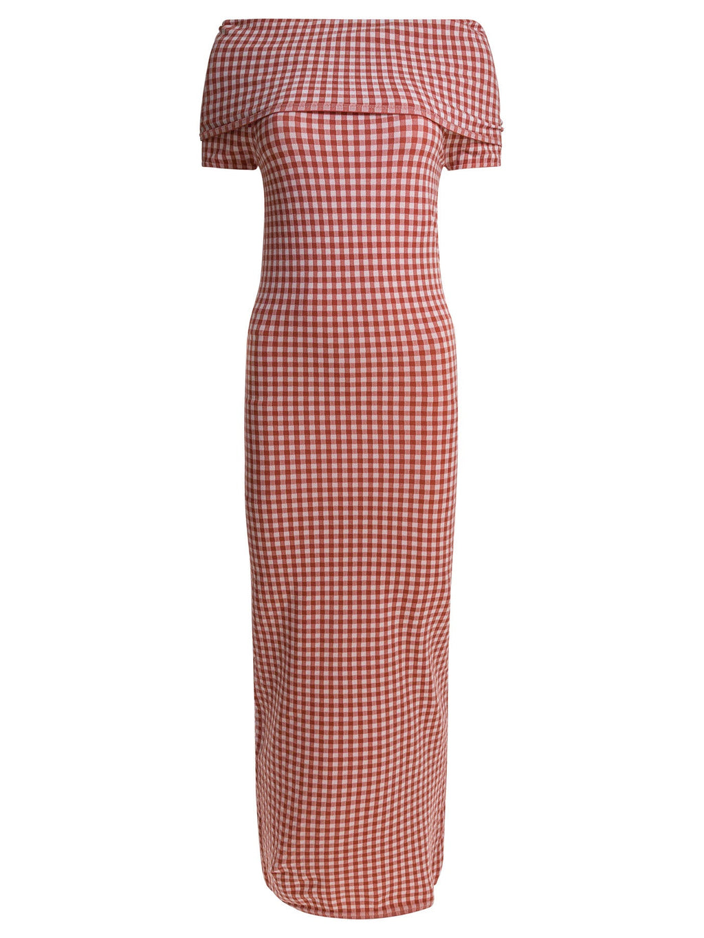 Alaïa Vichy Knit Dress