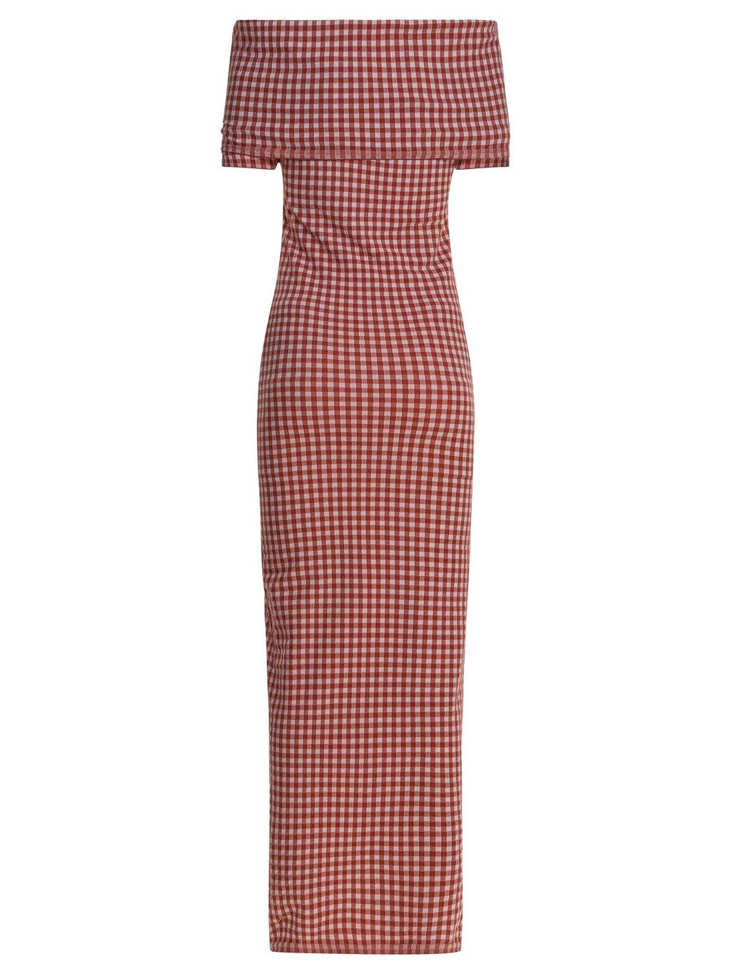Alaïa Vichy Knit Dress