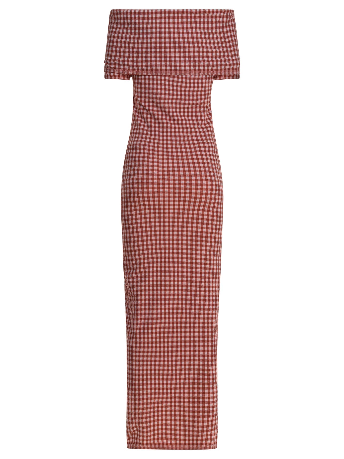 Alaïa Vichy Knit Dress