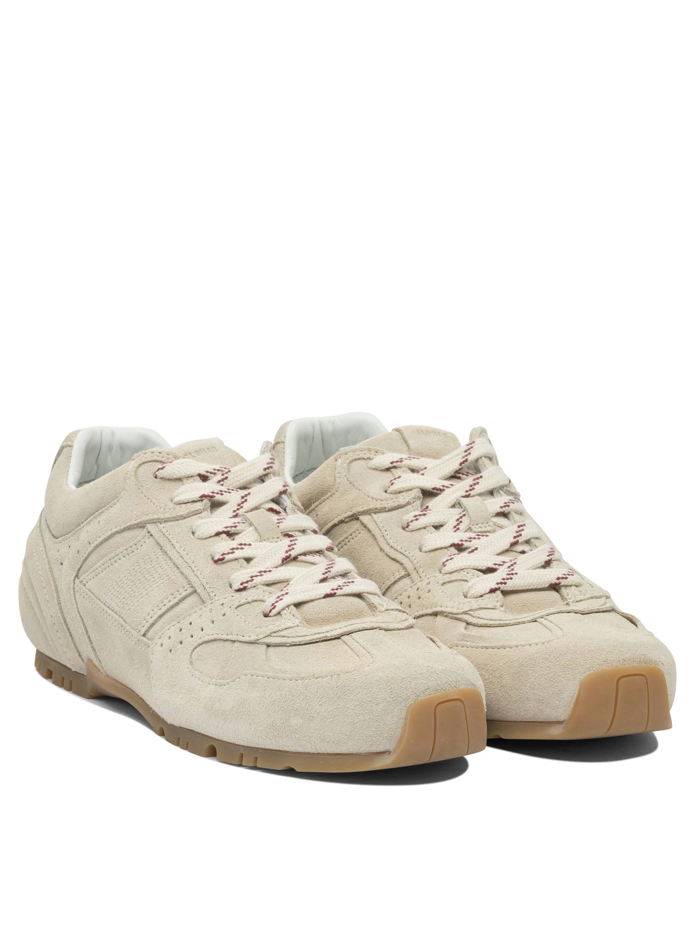 Alohas Tb.56 Suede Cream Leather Sneakers