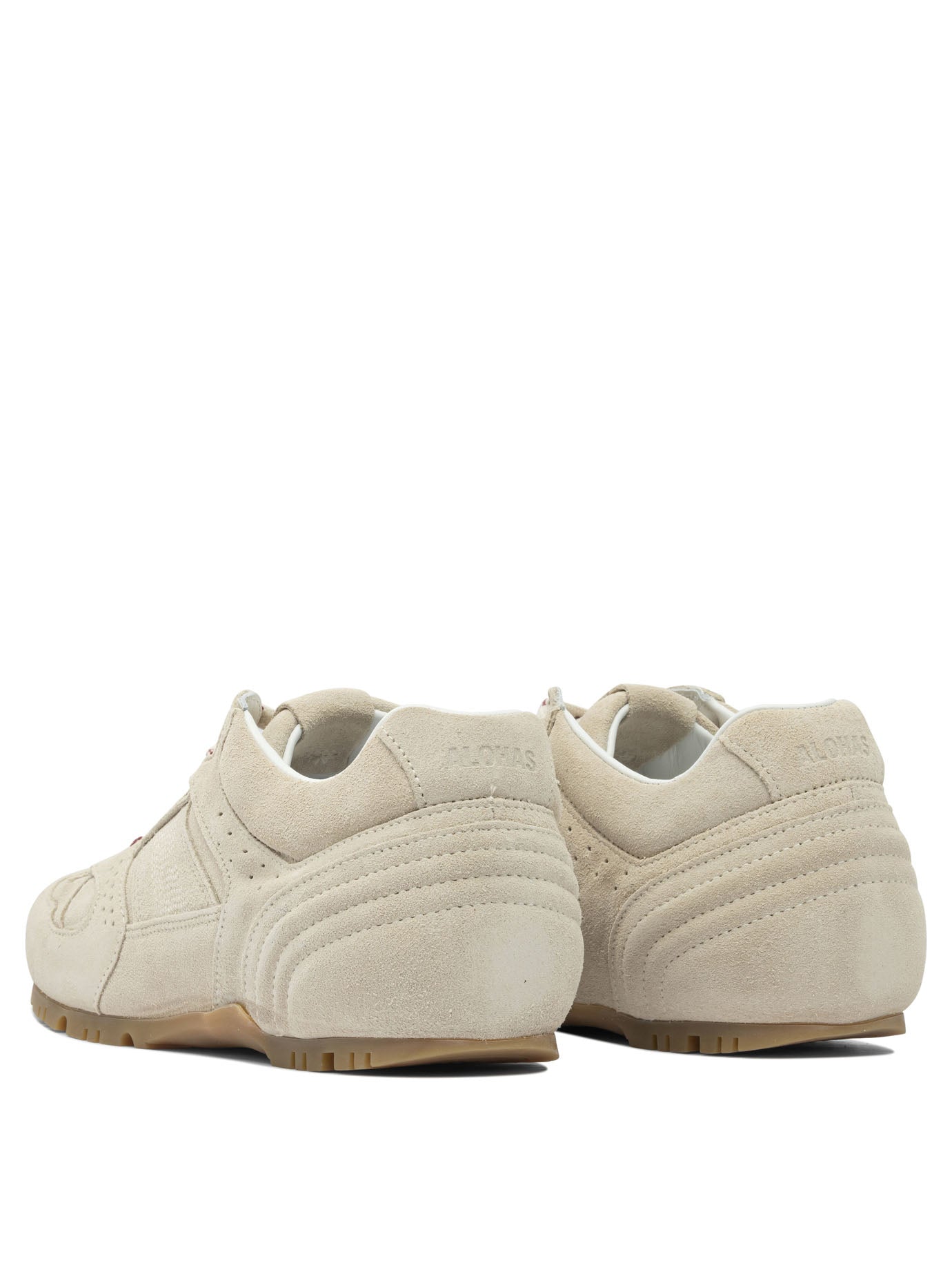 Alohas Tb.56 Suede Cream Leather Sneakers