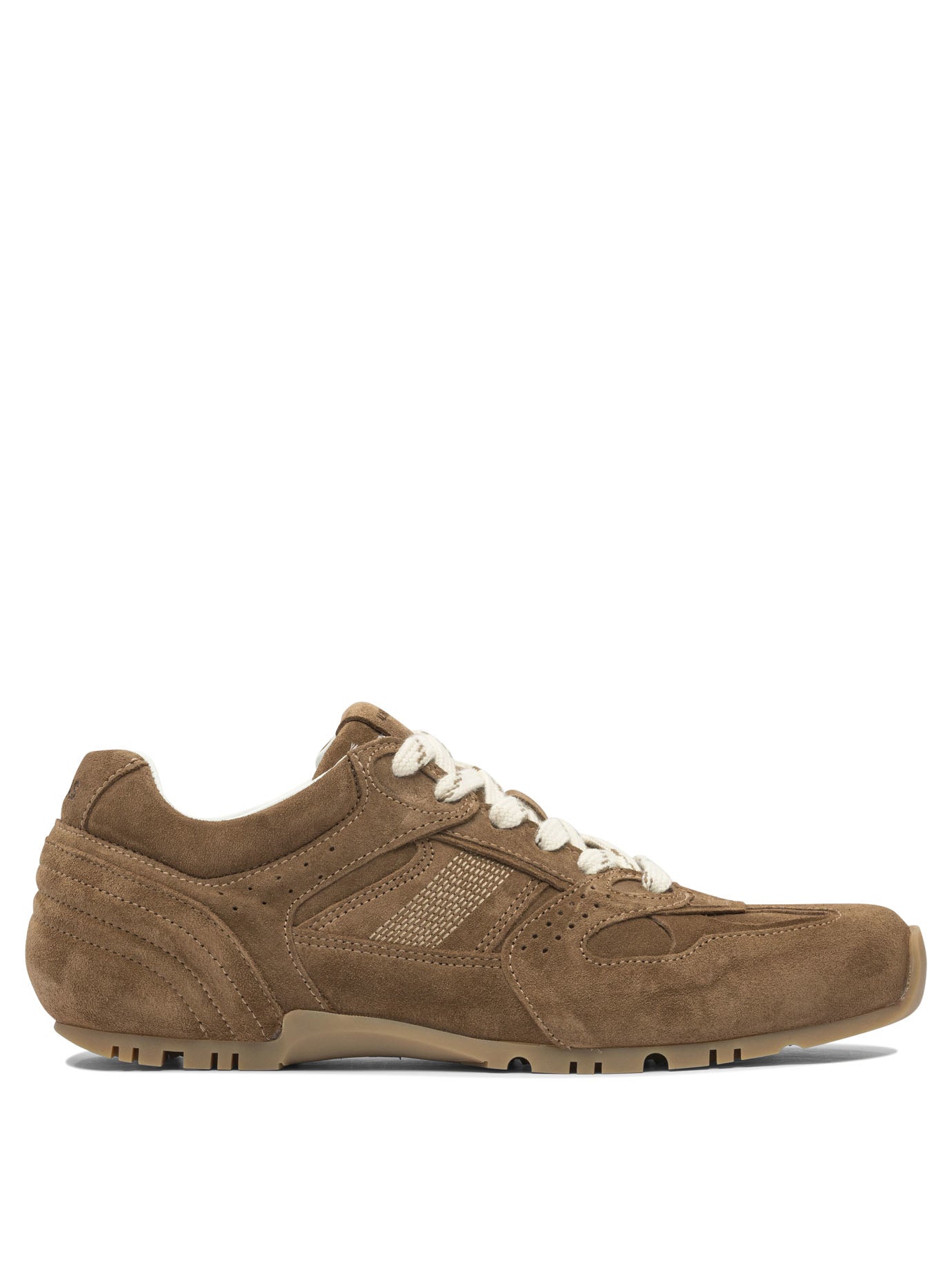 Alohas Tb.56 Suede Cream Leather Sneakers