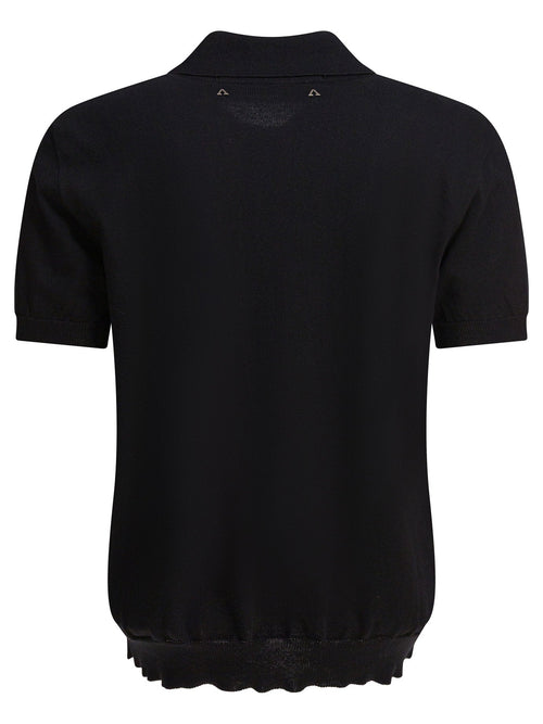 Altum Short Slevees Polo Shirt In Cotton