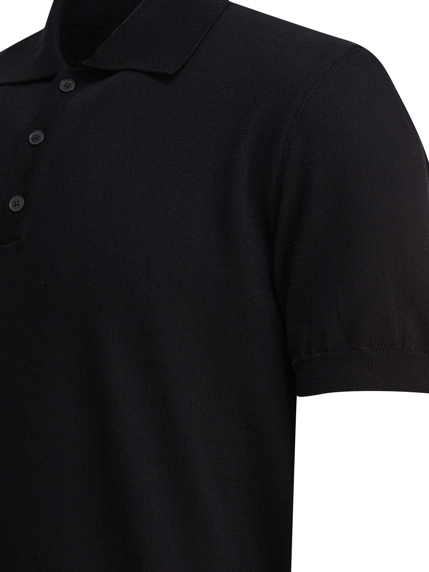 Altum Short Slevees Polo Shirt In Cotton