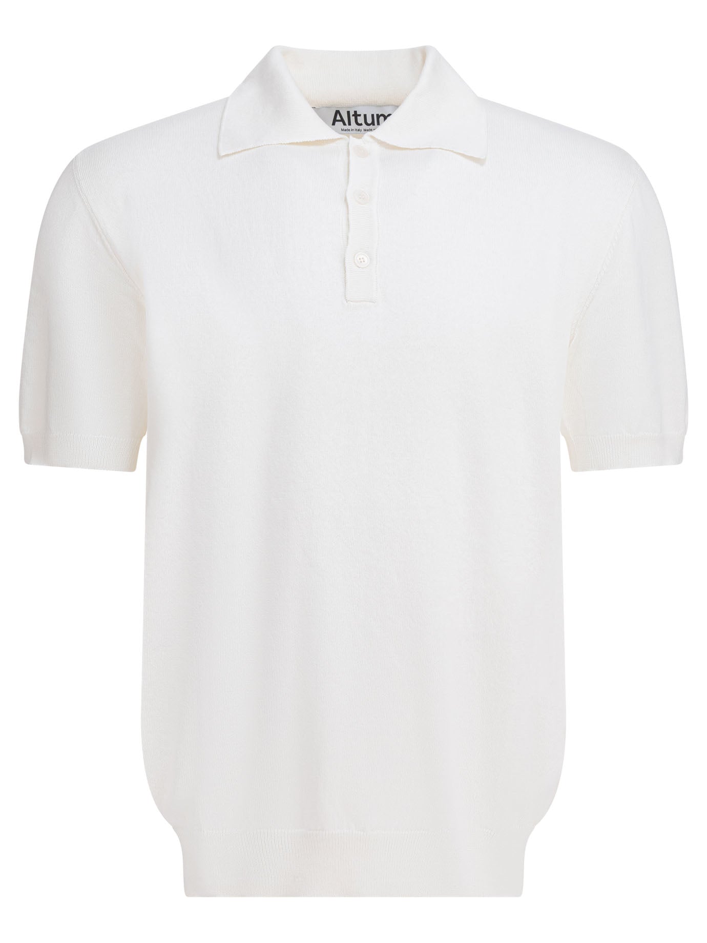 Altum Cotton Polo Shirt In Short Sleeves