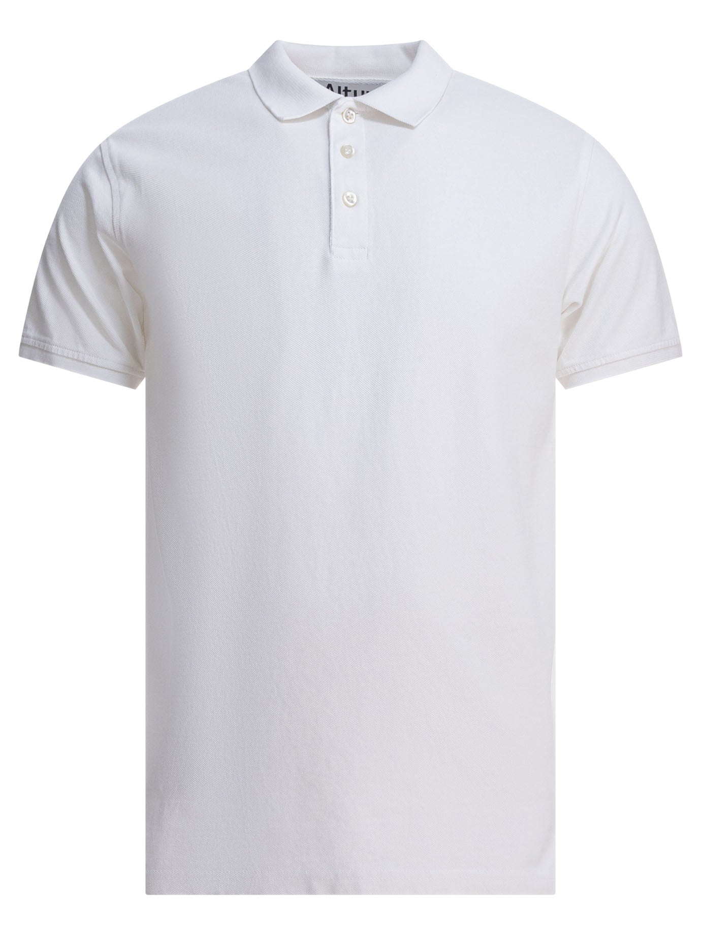 Altum Short Slevees Polo Shirt In Cotton
