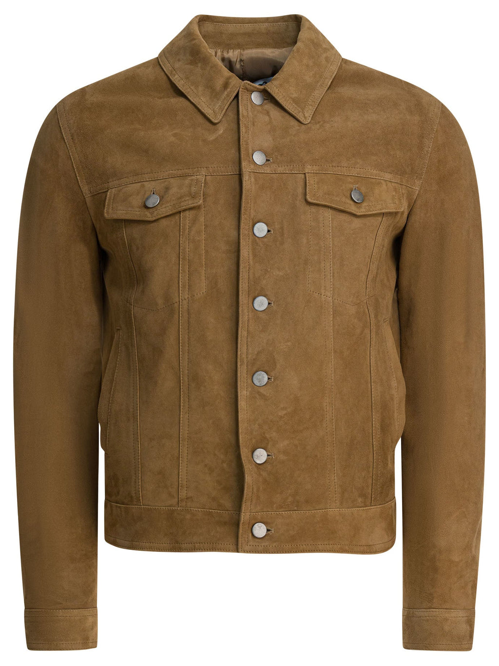 Altum Overshirt Jacket In Suede