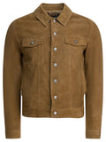 Altum Overshirt Jacket In Suede