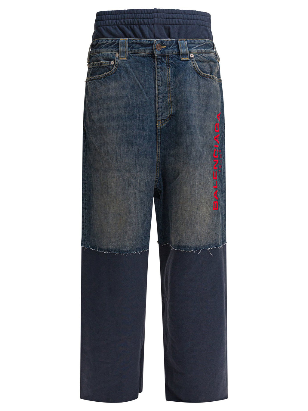 Balenciaga Jeans "patched Molleton"