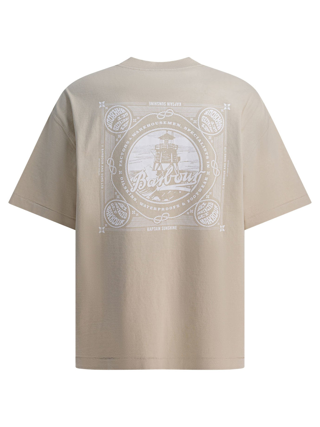 Barbour "barbour X Kaptain Sunshine" T-shirt