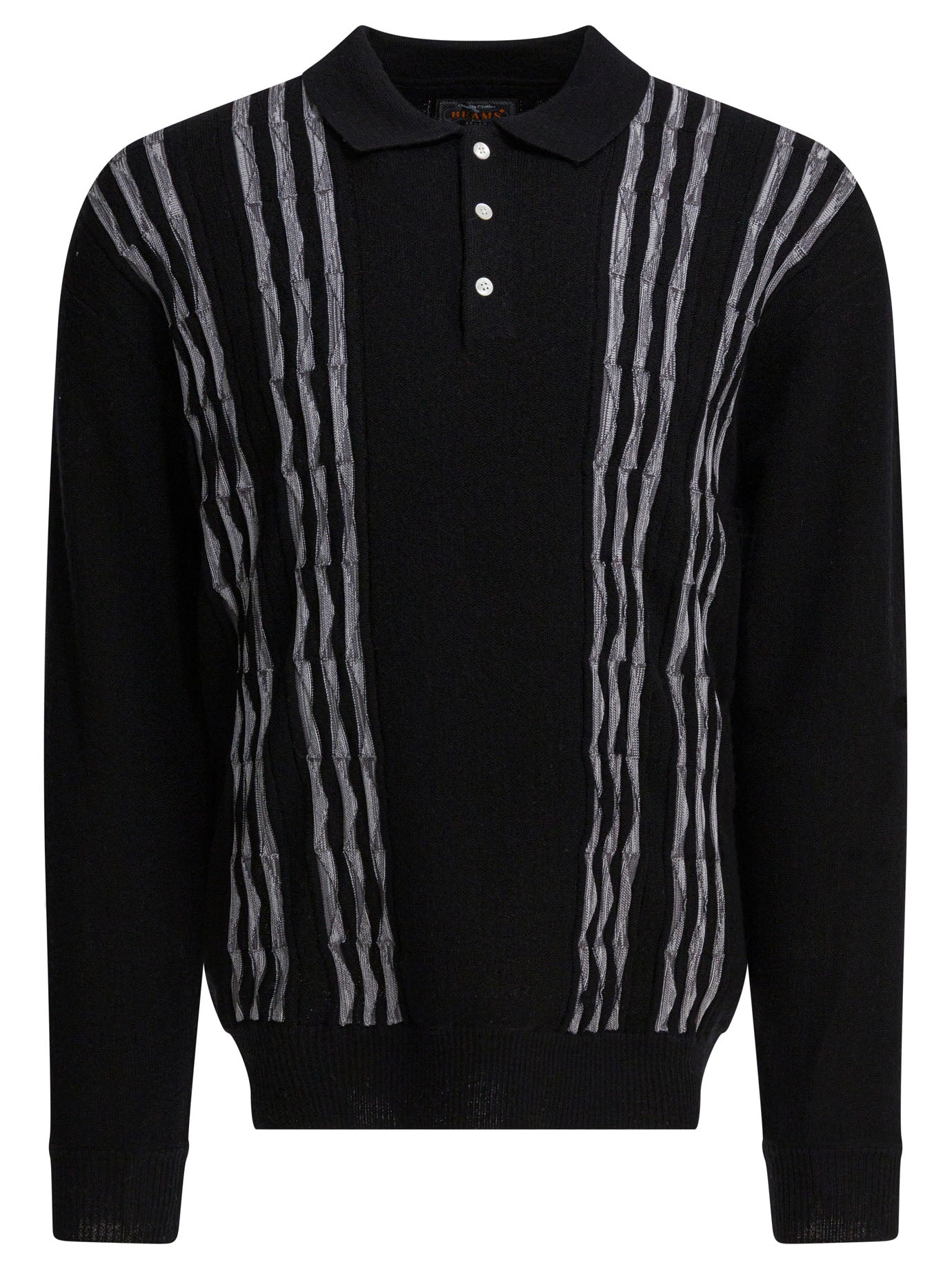 Beams Plus Wool Polo Sweater