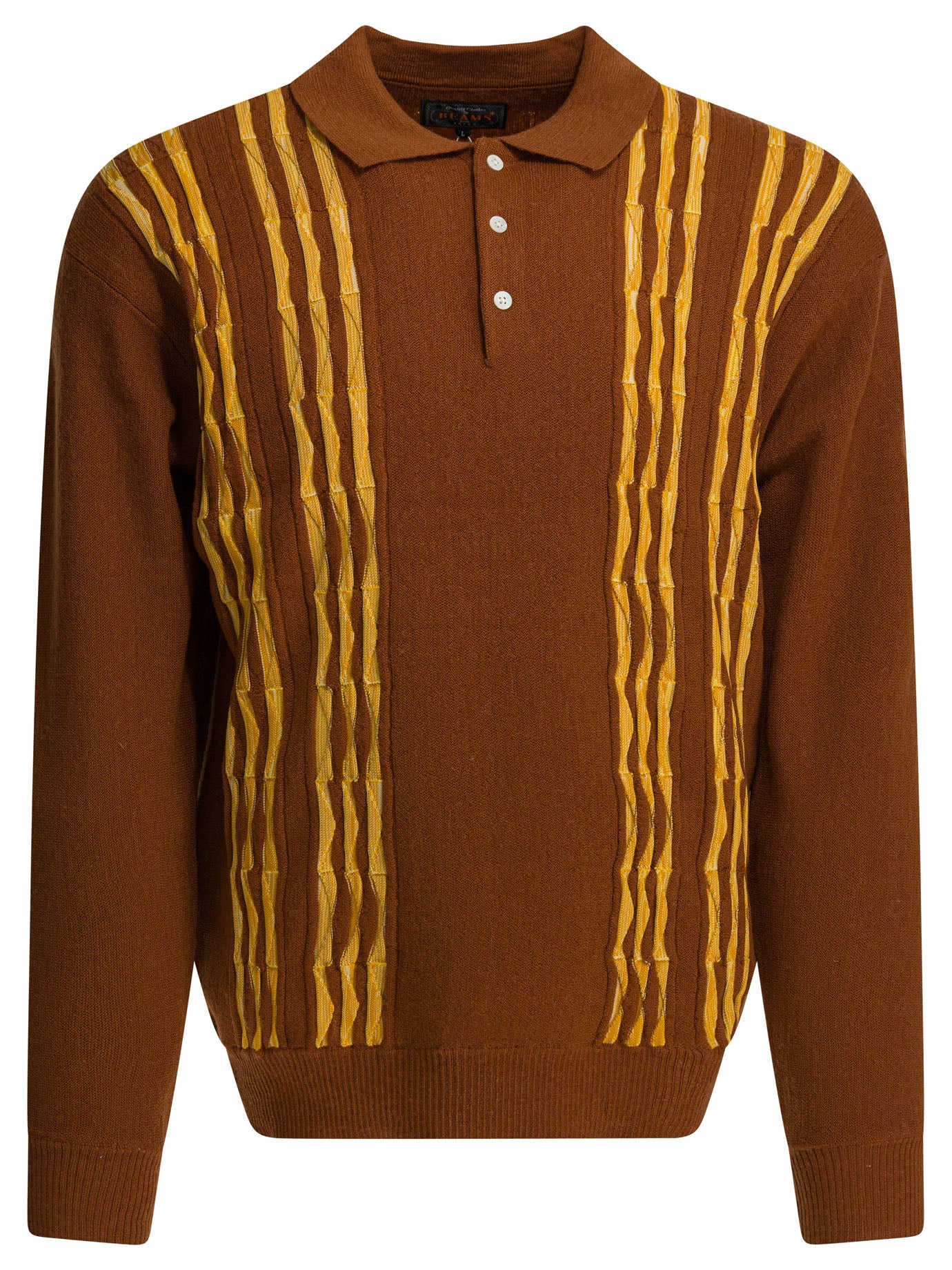 Beams Plus Wool Polo Sweater