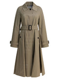 Burberry "car Coat Ellingham Fit-and-flare" Trench Coat