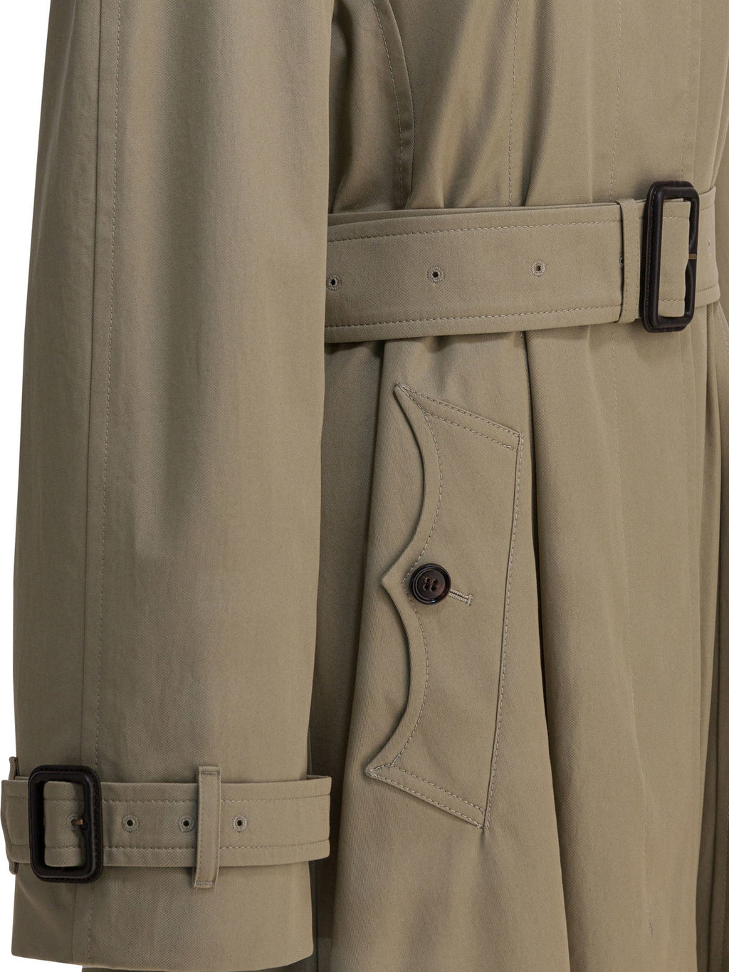 Burberry "car Coat Ellingham Fit-and-flare" Trench Coat