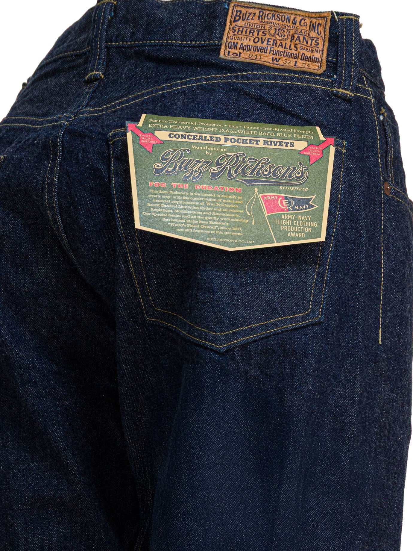 Buzz Rickson's Straight-leg Jeans