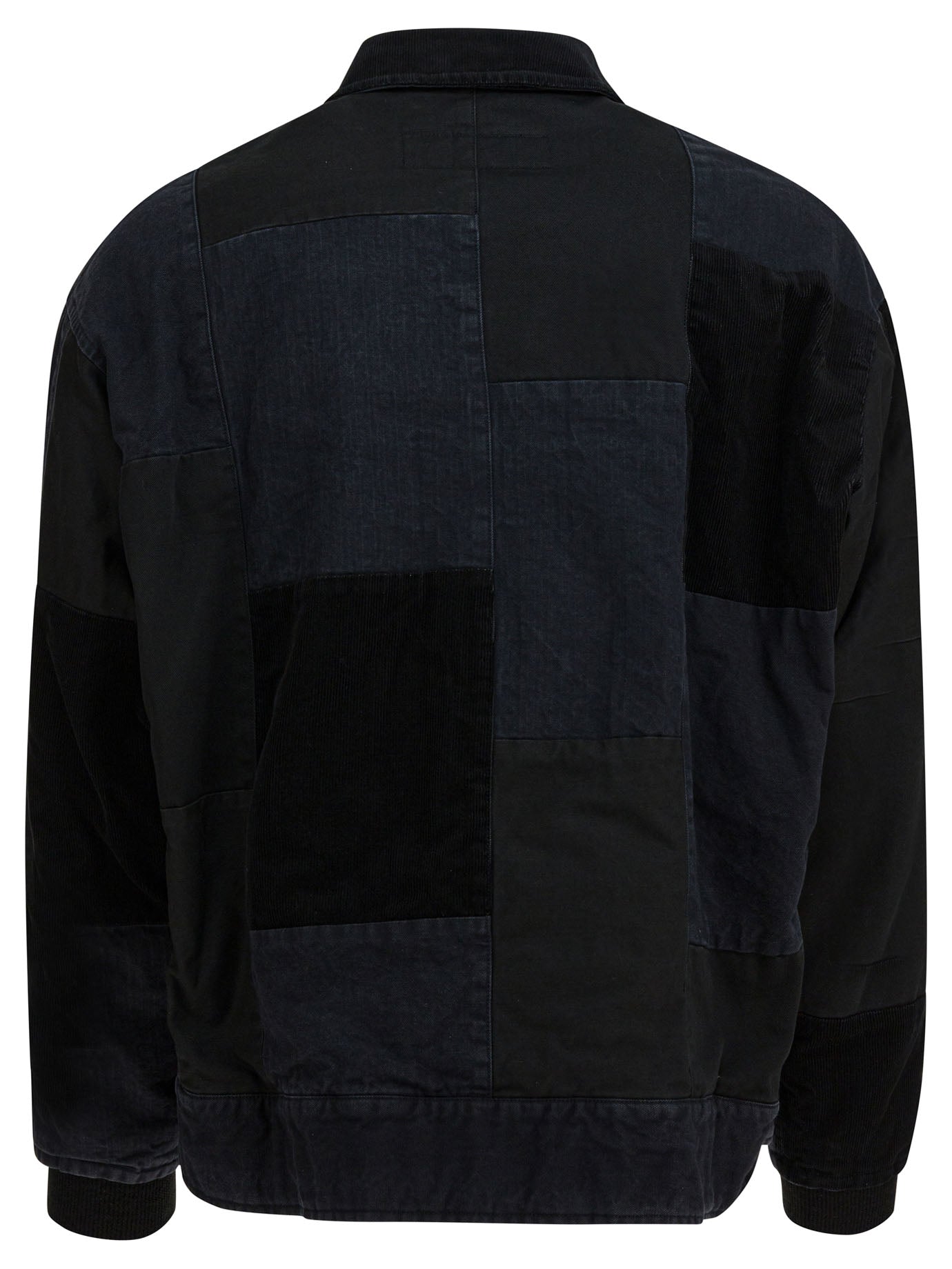 Comme Des Garçons Homme Jacket With Tone-on-tone Patchwork