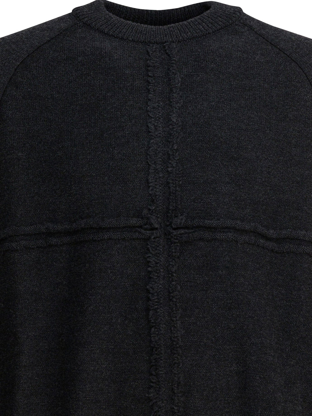Comme Des GarÃ§ons Homme Wool Crewneck Sweater