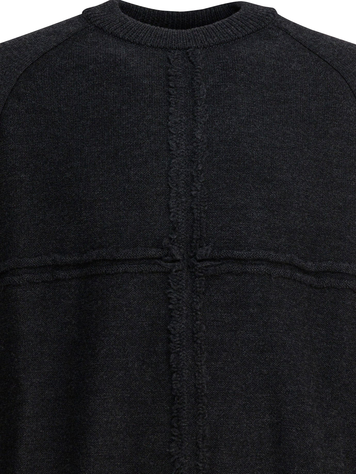 Comme Des GarÃ§ons Homme Wool Crewneck Sweater