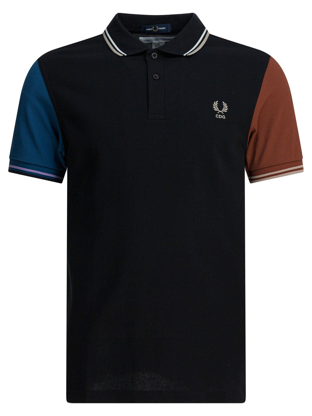 Comme Des Garçons Shirt "comme Des Garçons X Fred Perry" Button-down Polo Shirt