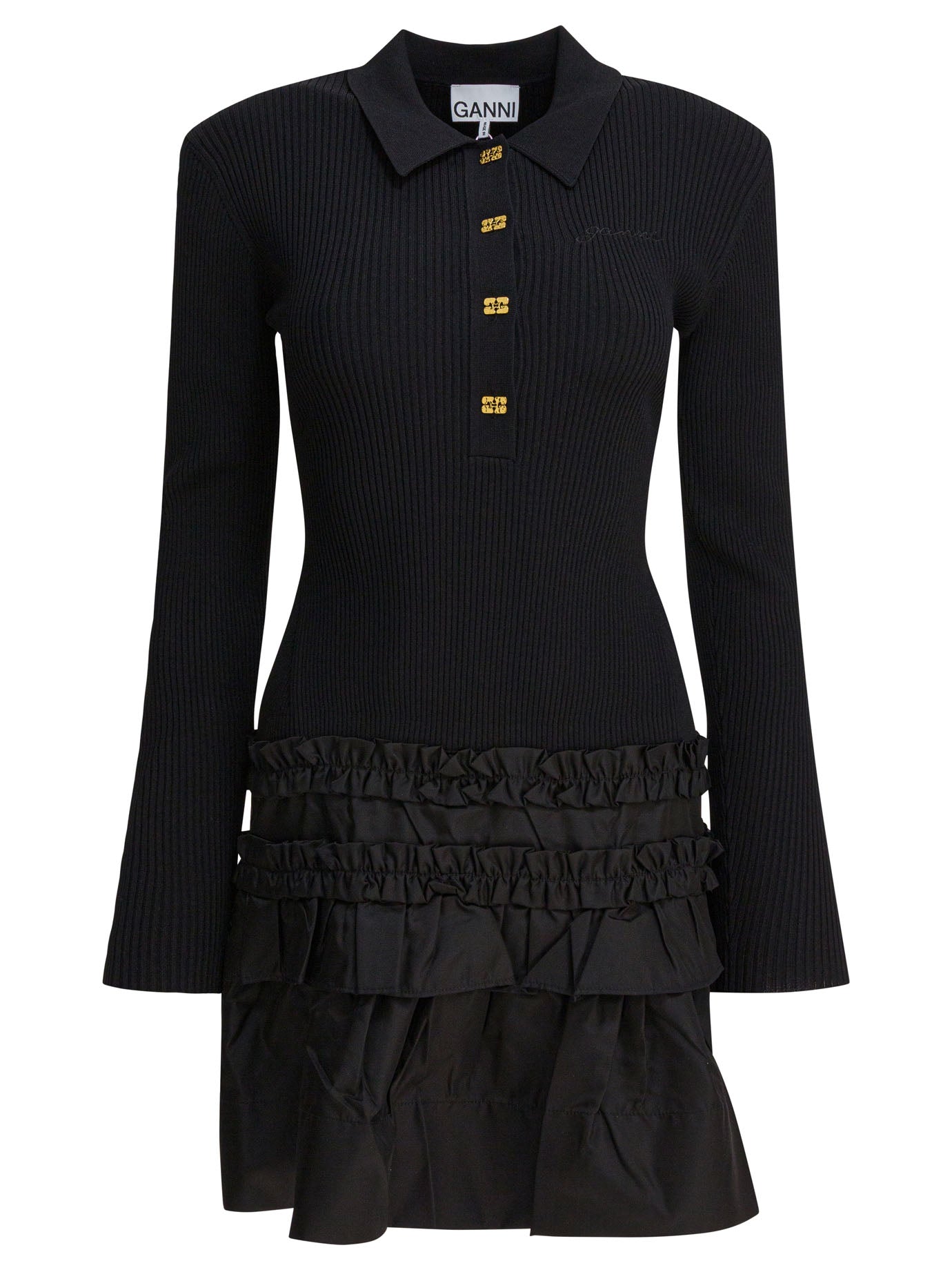 Ganni Flared Dress