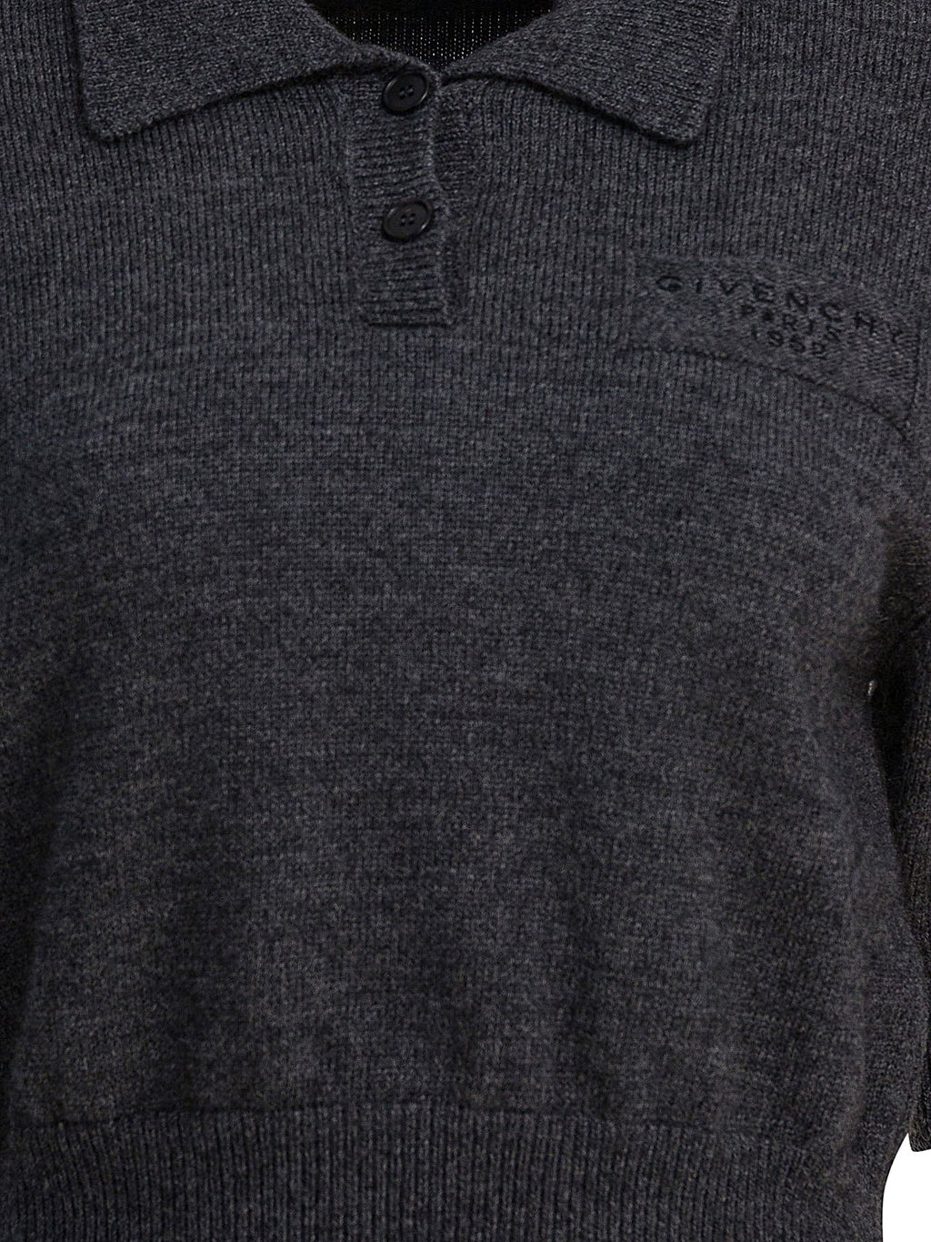 Givenchy "givenchy Paris 1952" Wool Polo Shirt