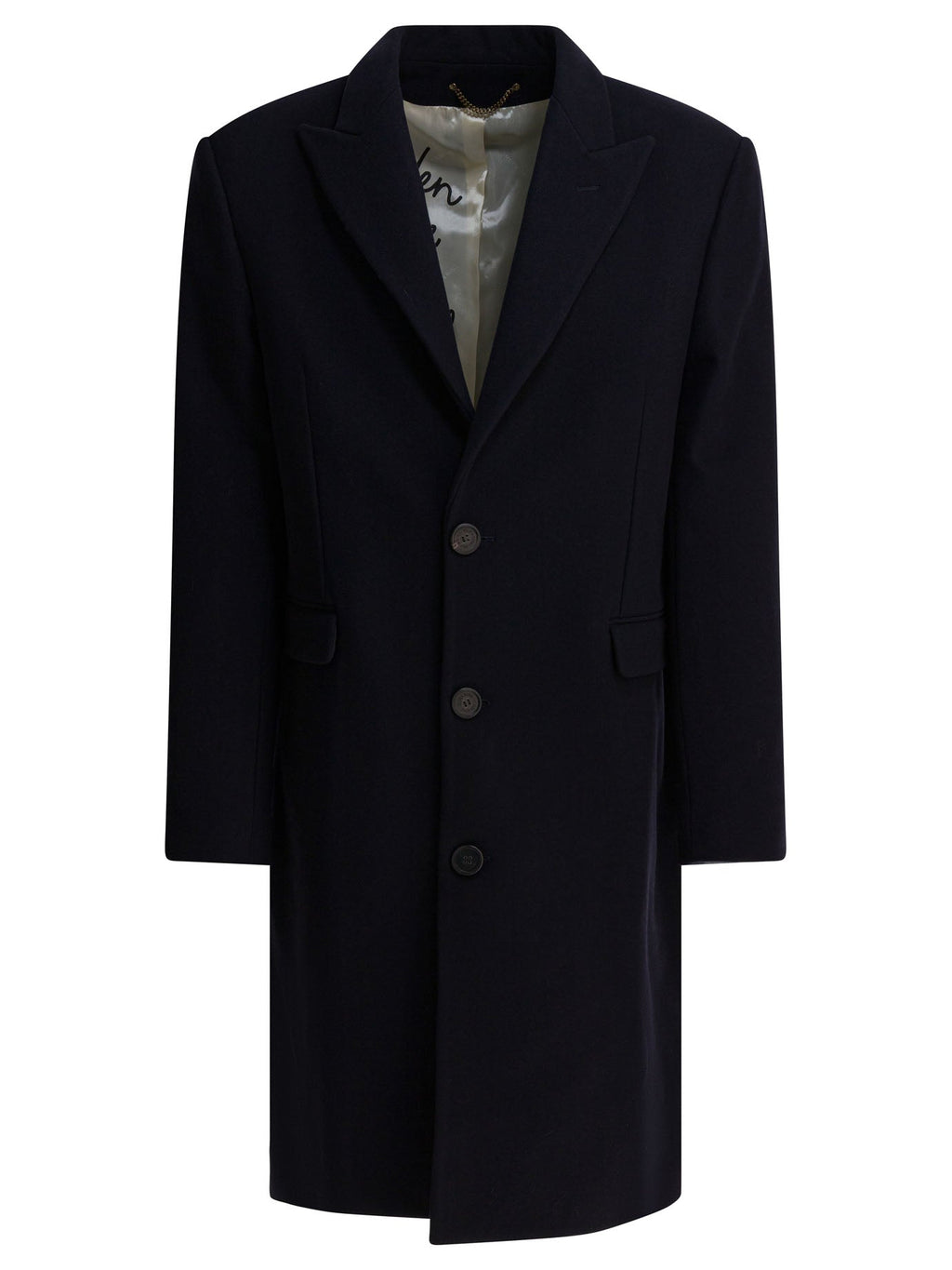 Golden Goose Single-breasted Wool Coat