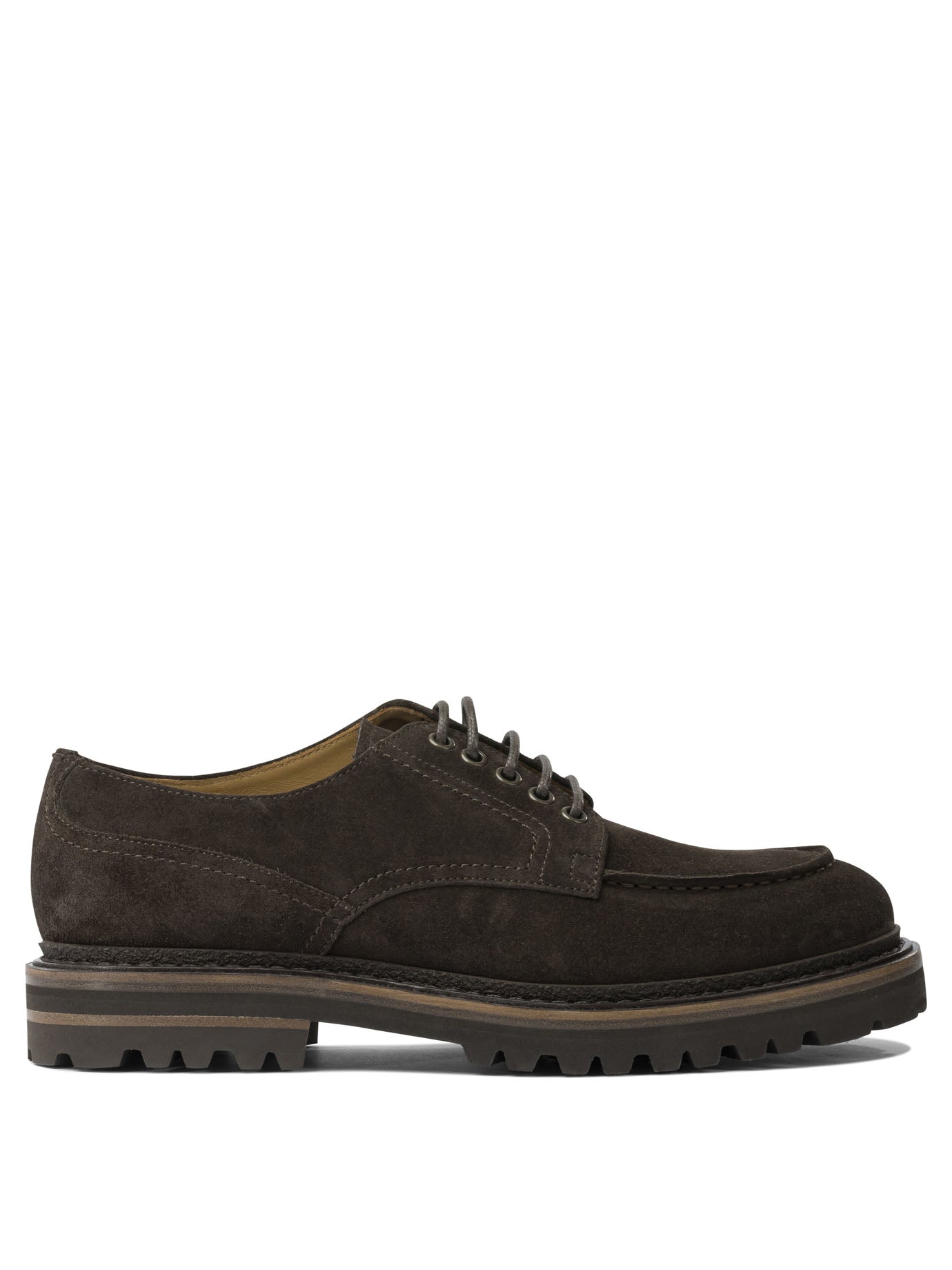 Henderson Baracco Derby In Suede Leather