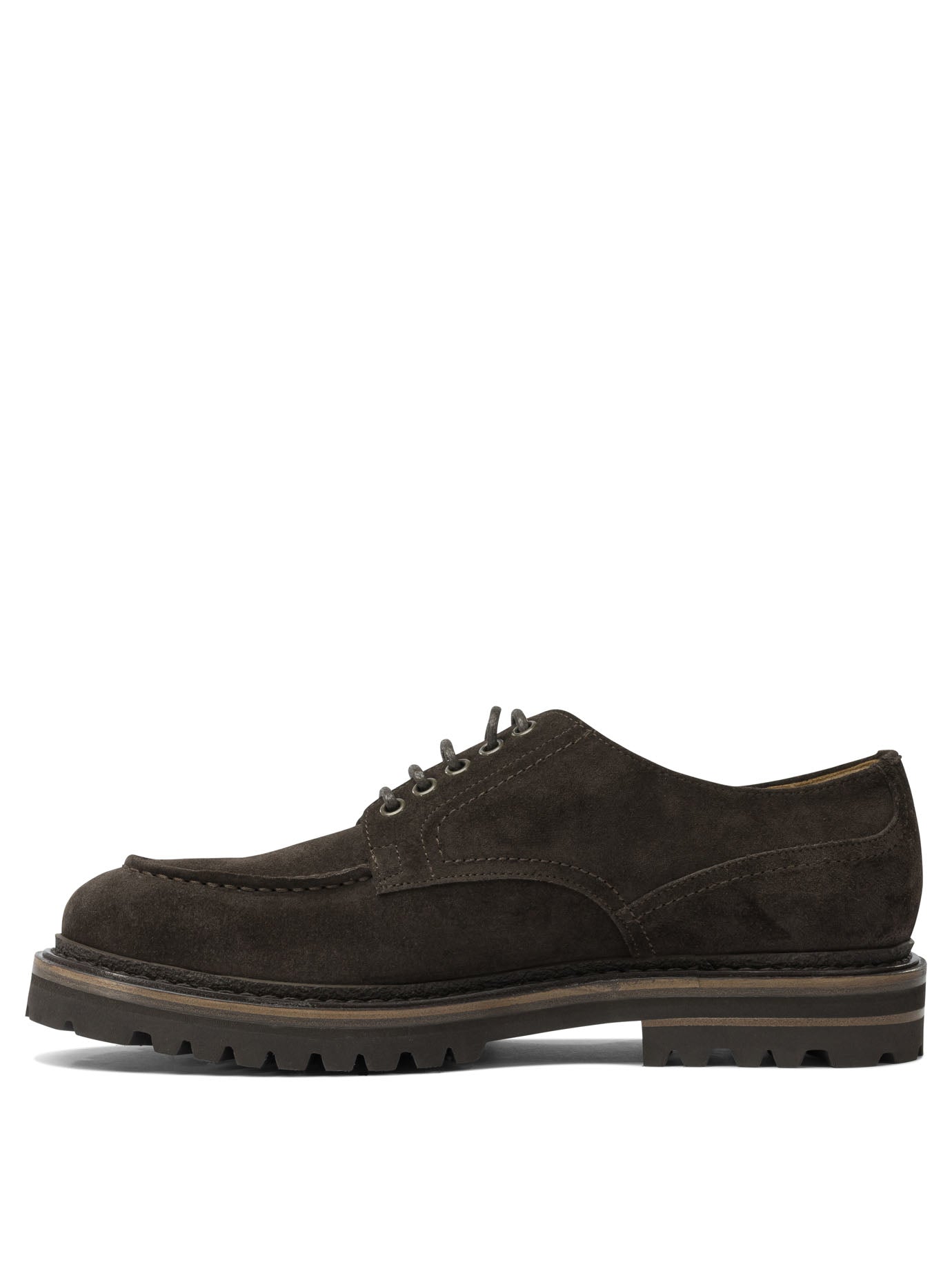 Henderson Baracco Derby In Suede Leather