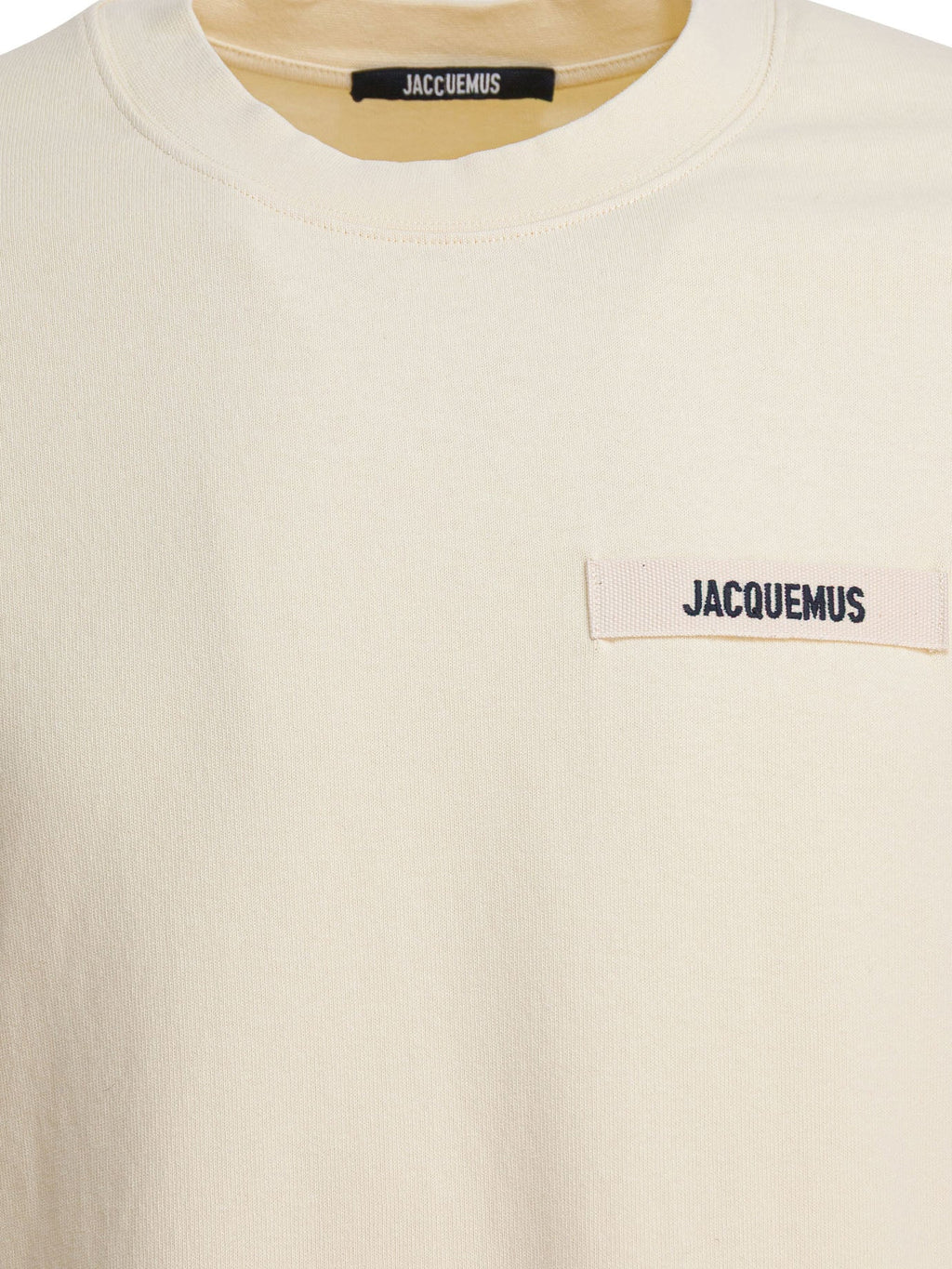 Jacquemus T-shirt With Gros Grain Logo