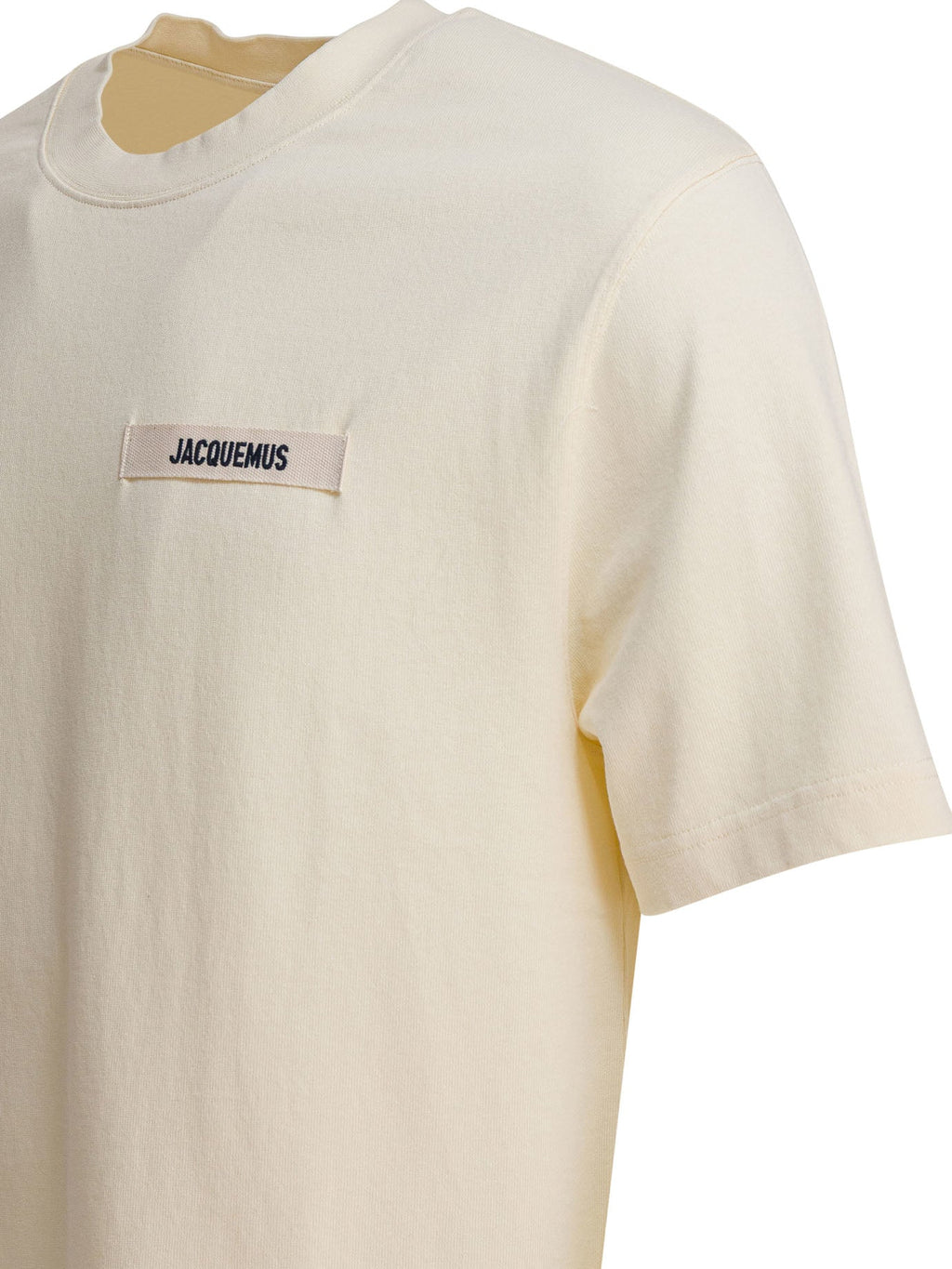 Jacquemus T-shirt With Gros Grain Logo