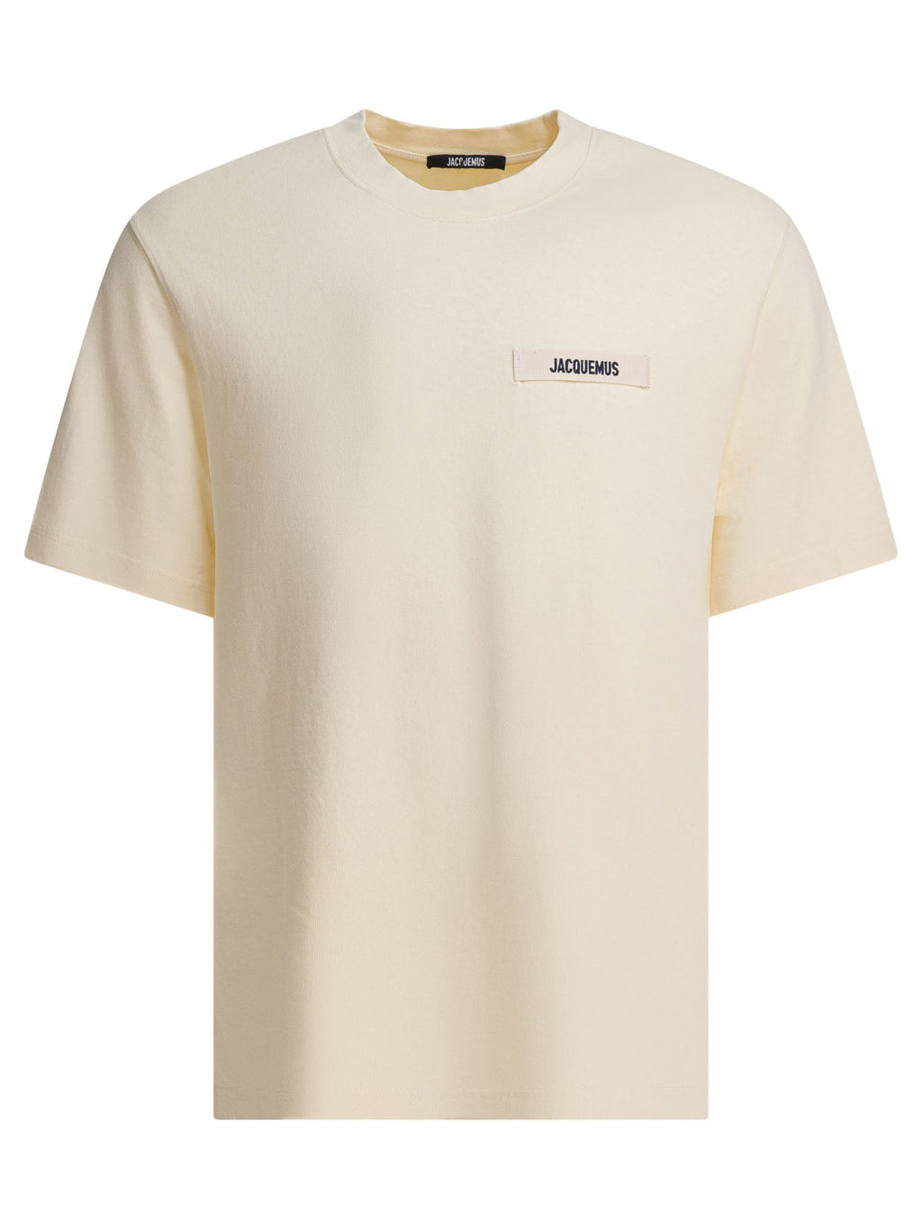 Jacquemus T-shirt With Gros Grain Logo