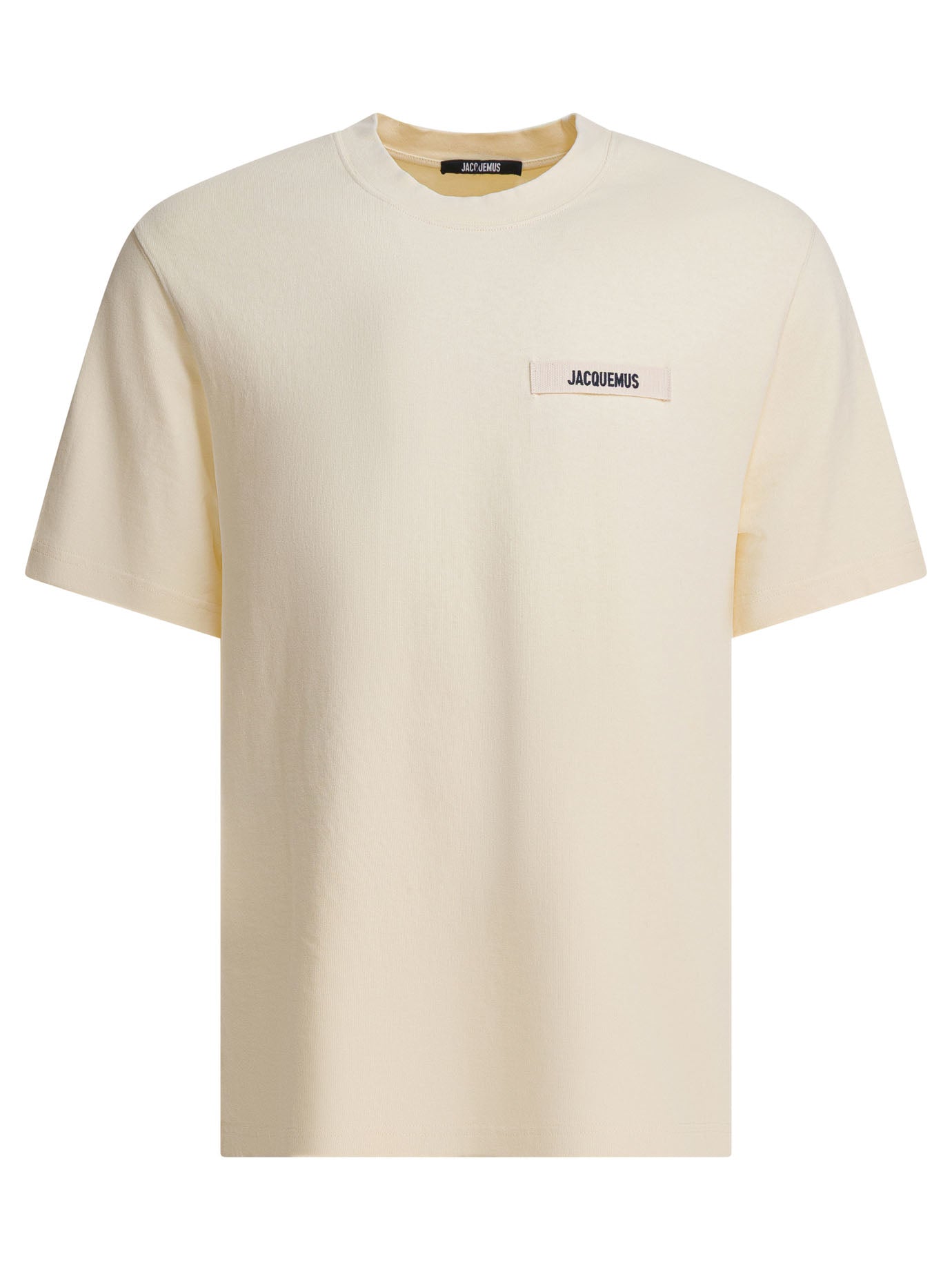 Jacquemus T-shirt With Gros Grain Logo
