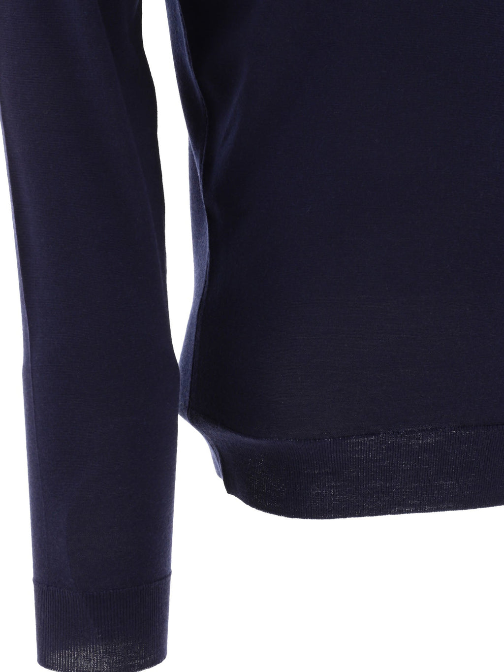 John Smedley "belper" Merino Wool Polo Shirt