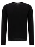 John Smedley Merino Wool "lundy" Crewneck Sweater In