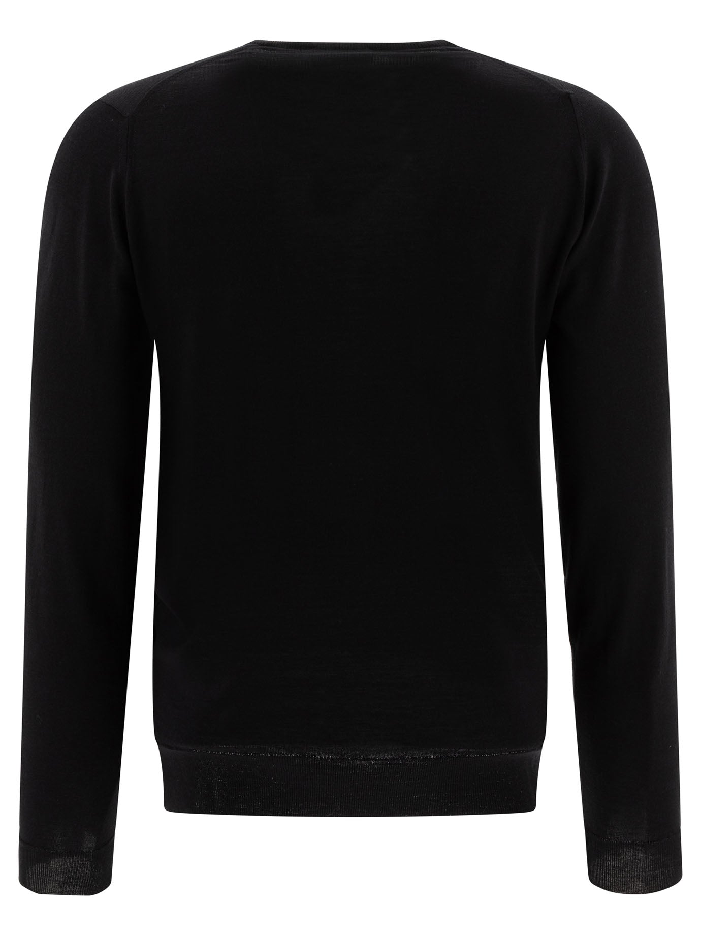 John Smedley Merino Wool "lundy" Crewneck Sweater In
