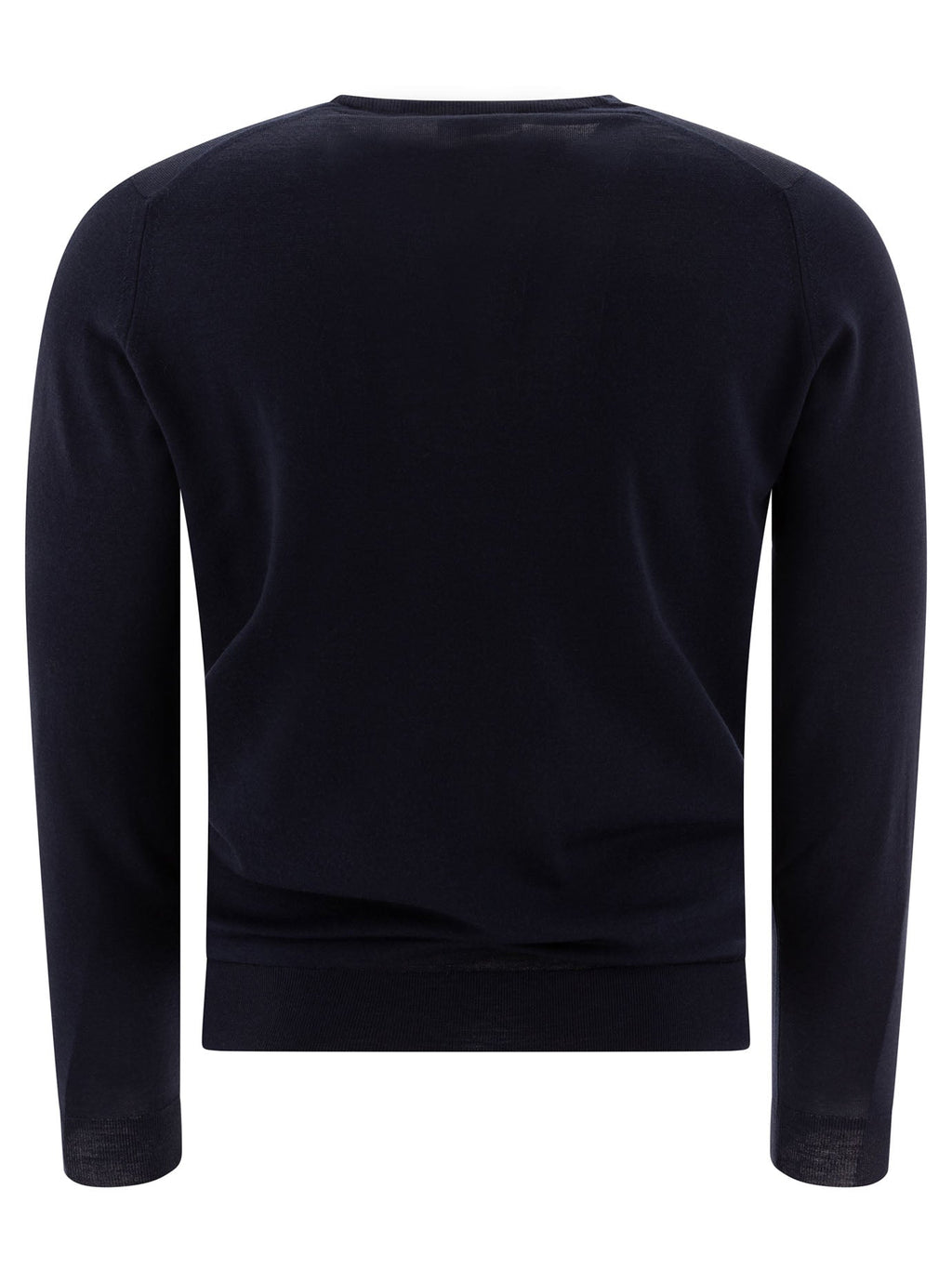 John Smedley Merino Wool "lundy" Crewneck Sweater In
