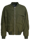 Junya Watanabe Man Cotton And Nylon Bomber Jacket