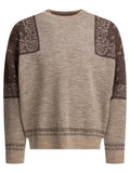 Kapital "bandanna" Wool Sweater