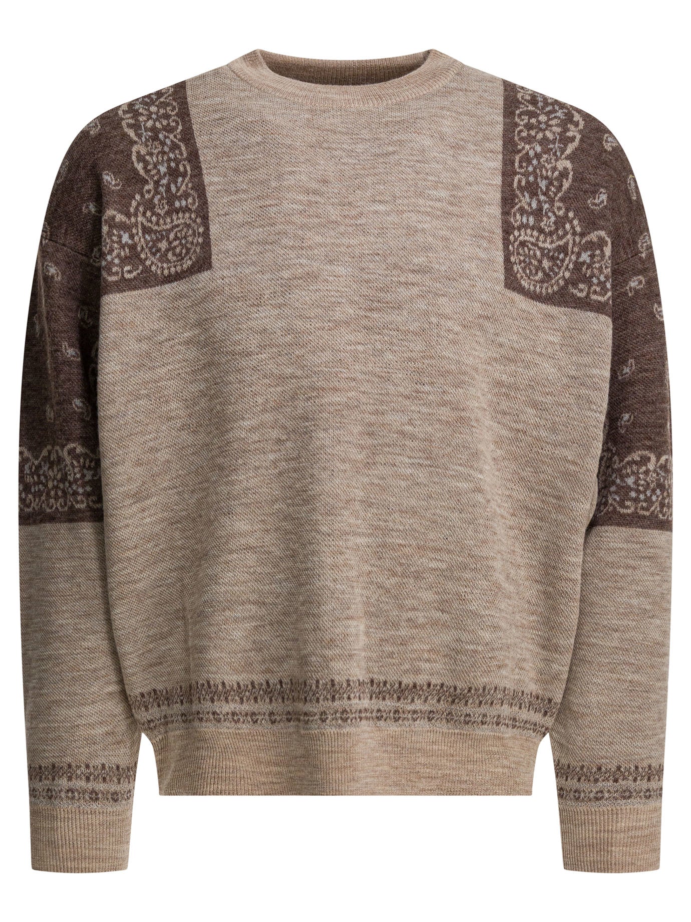 Kapital "bandanna" Wool Sweater