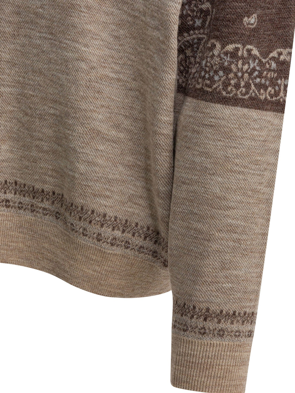 Kapital "bandanna" Wool Sweater