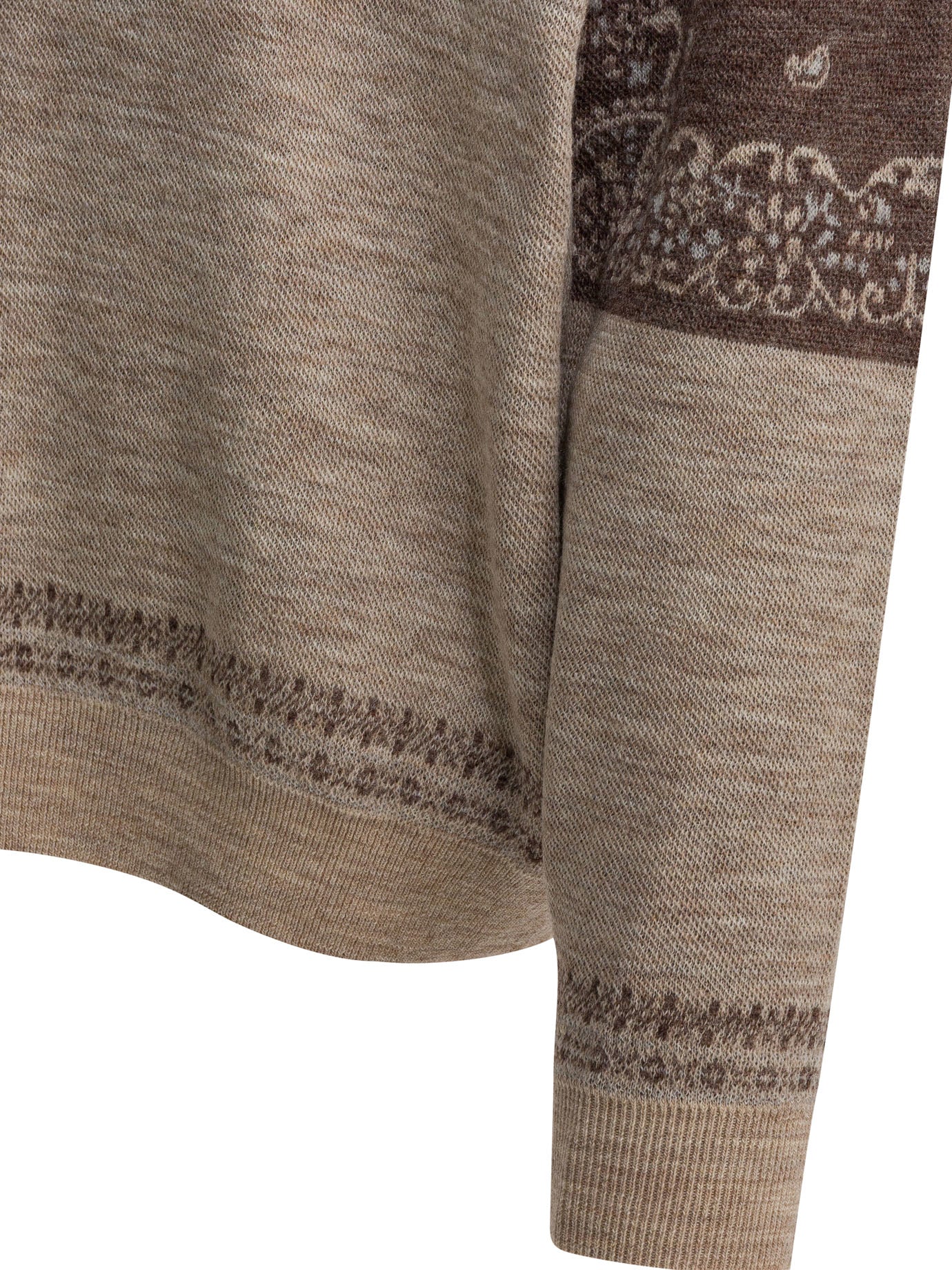 Kapital "bandanna" Wool Sweater