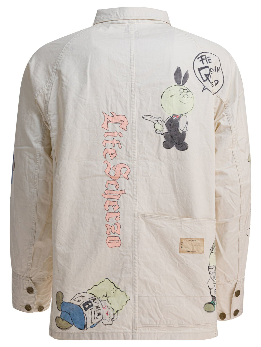 Kapital "memorial Paint" Overshirt Jacket