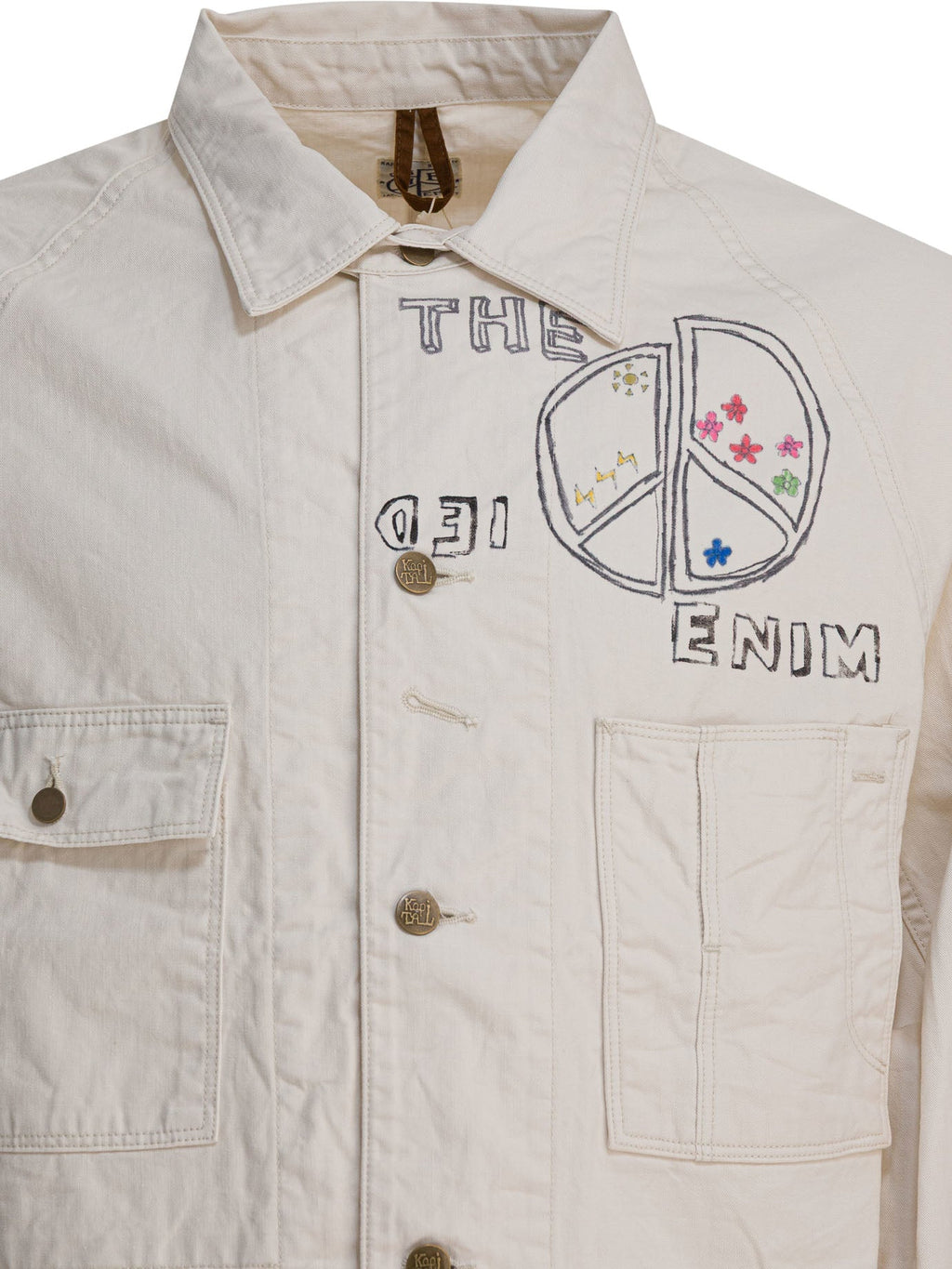 Kapital "memorial Paint" Overshirt Jacket