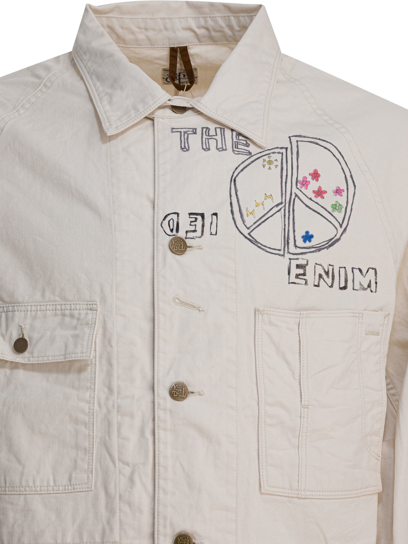 Kapital "memorial Paint" Overshirt Jacket