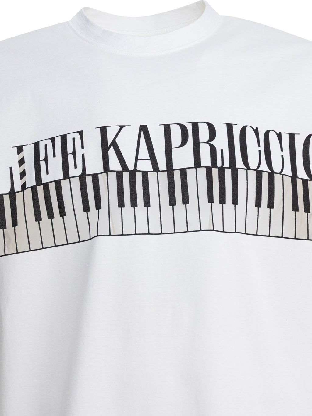 Kapital "life Kapriccio Piano" T-shirt