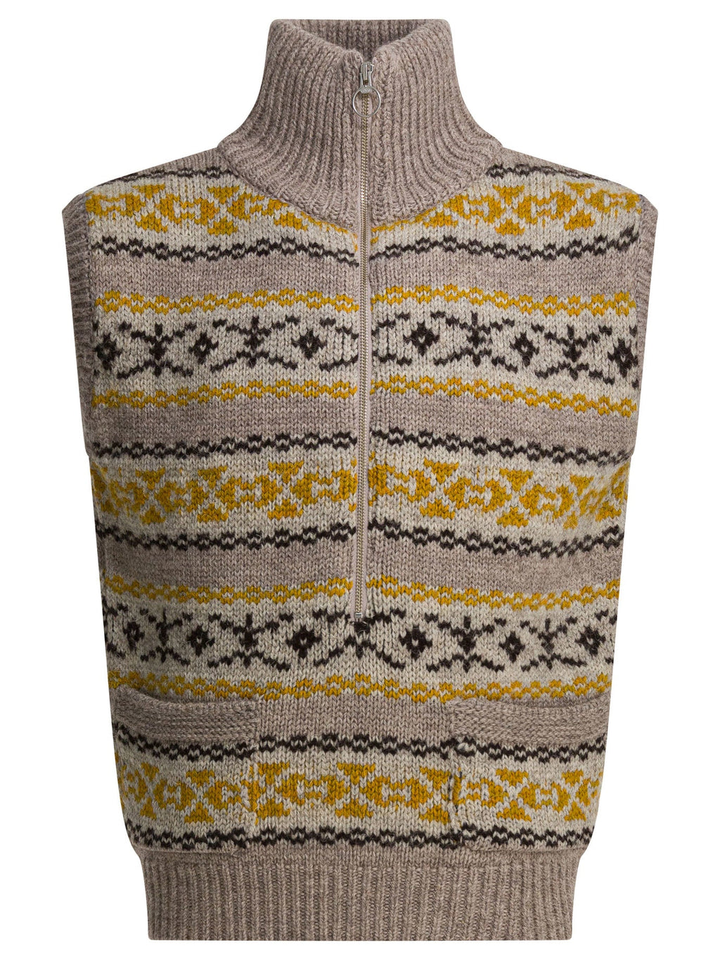 Kapital "yellowknife" Half-zip Vest